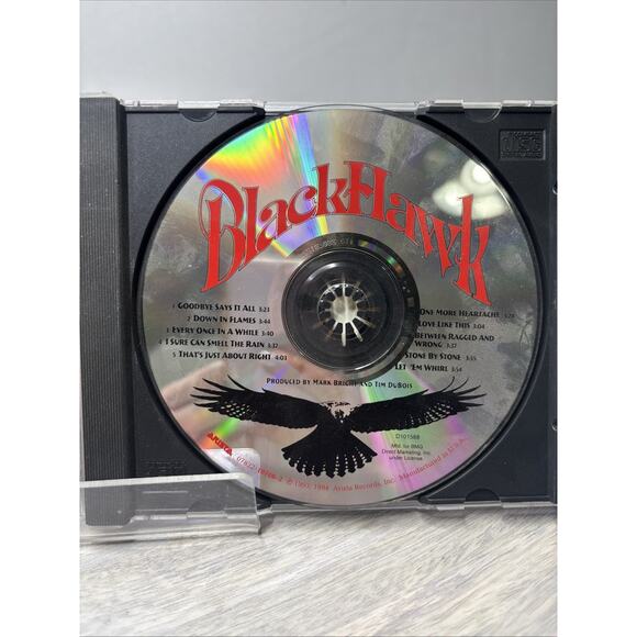 BlackHawk – Self Titled CD 1994 Arista Country Rock Debut Album - Picture 4 of 5